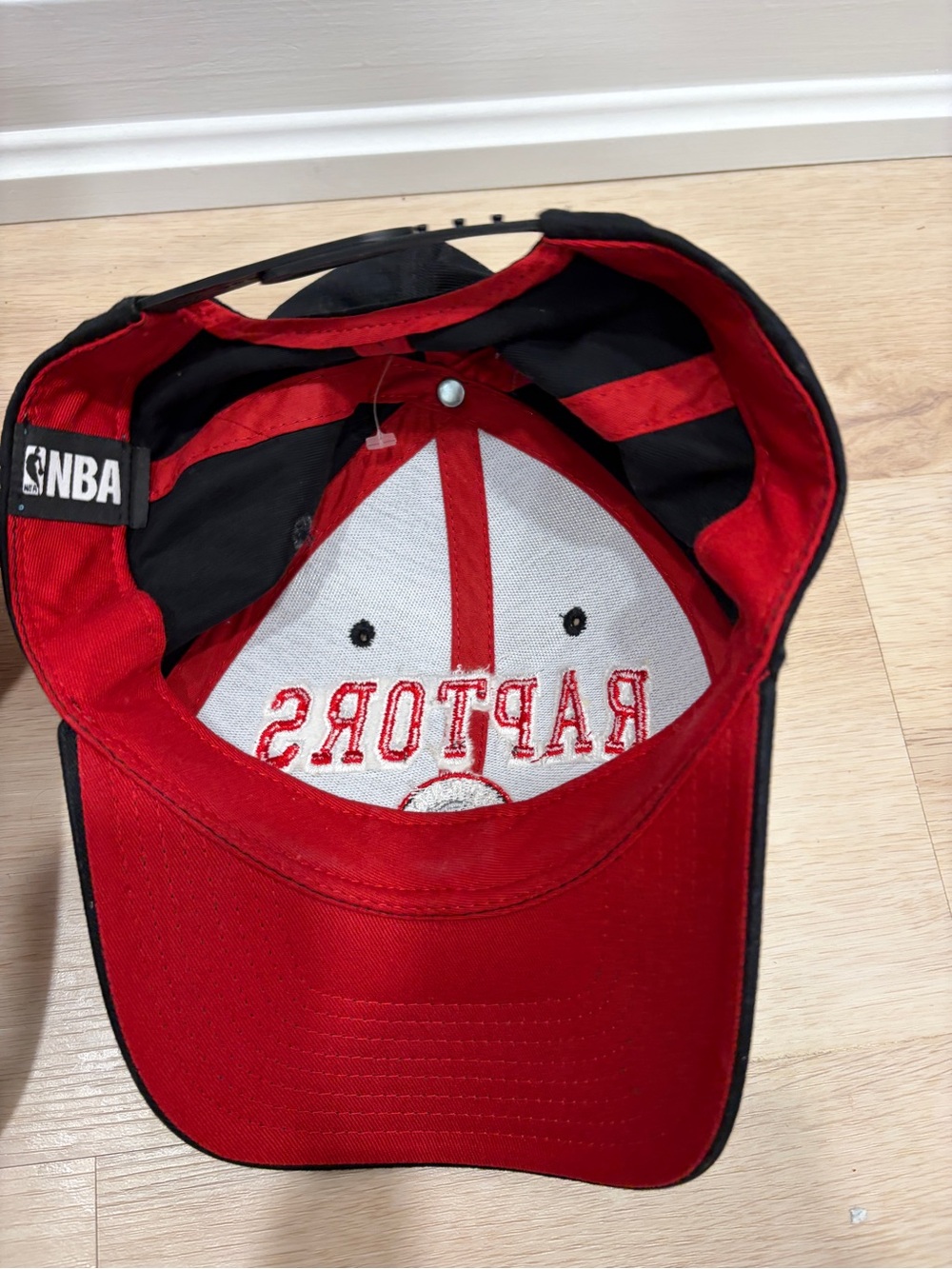 Toronto Raptors Adult Baseball Caps (2) - Picture 3 of 4